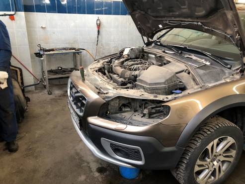 промывка радиатора отопителя